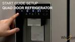 Whirlpool Quad Door Setup