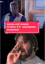 Patrick Falling over Eastenders