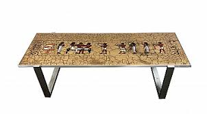 Egyptian coffee table carl hansen son urbanspace interiors. Egyptian Themed Coffee Table By De Nisco 70s Intondo