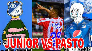 The initial corner odds is 8.5. Final Liga Aguila Junior Vs Deportivo Pasto Memes Millonarios Vs America De Cali Ø§Ù„Ø¨Ø­Ø±ÙŠÙ† Vlipa Lv
