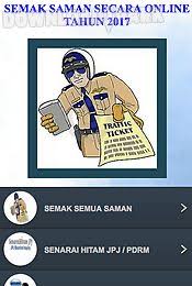 Semakan senarai hitam imigresen dan ptptn online status kawalan. Semak Saman Secara Online 2017 Android App Free Download In Apk