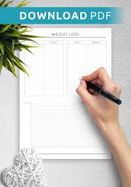 2021 printable calendar february to may. Download Printable Weight Loss Tracker Template Pdf