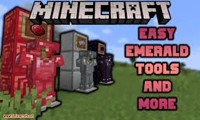 Why are fewer and fewer mods being made for for minecraft? Easy Emerald Tools More Fabric Mod 1 16 4 1 15 2 Minecraft