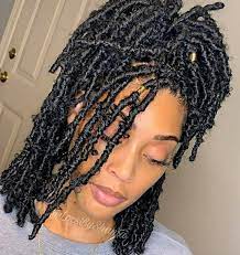 Butterfly Locs Distressed Bob Locs Faux Locs Hairstyles Natural Hair Styles Twist Braid Hairstyles