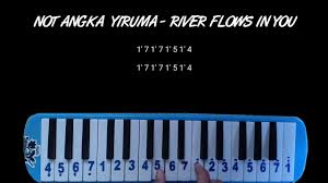 Not pianika ini dibuat oleh stepanie dengan beberapa modifikasi dari not aslinya. Not Pianika Yiruma River Flows In You Youtube