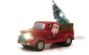 Start exploring these truck christmas now and choose between a comprehensive category. Amazon Com The Nifty Nook I Vintage Christmas I Red Truck I Led Lighted I Farmhouse Look I Home Decor I Great Gift Kitchen Dining