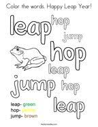 See also latest coloring pages, worksheets, mazes, connect the dots, and word search collection below. Leap Year Coloring Pages Twisty Noodle