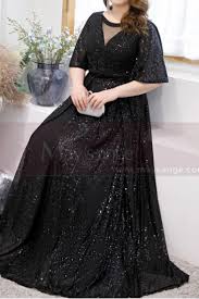 Robe de soirée noire longue grande taille. Robe De Soiree Longue Noire Sublimes Robes Ceremonie Noire