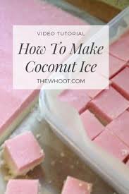 Coconut Ice Recipe Blue Ribbon Slice The Whoot Coconut Ice Recipe Icee Recipe Coconut Cake Recipe