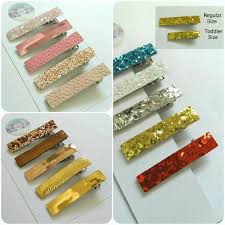 Fringe Hair Clips Made With Glitter Fabric Attached To Alligator Clips With Teeth Clips Are Available In Glitter Hair Hair Clips Diy Leather Hair Accessories