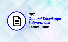 Iift General Knowledge Awareness Sample Question Paper Download Sample Question Paper Question Paper General Knowledge