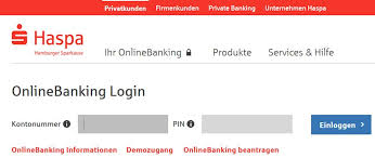 Haspa Online Banking Login