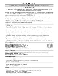 Elementary Teacher Resume Examplescareer Resume Template Career Resume Template Teacher Resume Examples Elementary Teacher Resume Teacher Resume