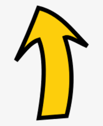 Check spelling or type a new query. Download Arrow Pointing Up Yellow Curved Arrow Clipart Png Image With No Background Pngkey Com