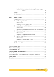 Materi matematika kelas 9 kurikulum 2013. Buku Matematika Smp Kelas 9 Semster 2 Kurikulum 2013