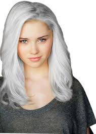 For darker skin, choose a deep candy pink or terra cotta. White Hair Girl Render Png 01 By Charley1990b On Deviantart
