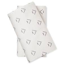 Maybe you would like to learn more about one of these? Upc 490621903024 Pillow Case Set Dotted Triangle King Nate Berkus Triangle Cream Upcitemdb Com