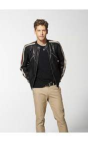 Wilsons Leather Stripe Sleeve Faux Leather Moto Jacket Wilsons Leather Jackets Leather Jacket Leather Jacket Men