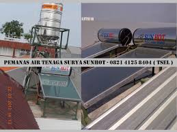 Inilah sebagian pilihan pemanas air dari surya yang dapat kamu dijadikan referensi! Solahart Sunhot Jakarta 0821 4125 8404 Tsel Pemanas Air Tenaga Surya Solahart
