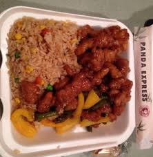 Honey Sesame Chicken And Orange Chicken Picture Of Panda Express Portage Tripadvisor