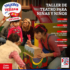 • cursos paralelos para padres de familia. Talleres De Verano 2021 Te Britanico Cultural Facebook