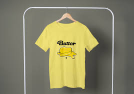 Jung kook, v, jin] smooth like butter pull you in like no other don't need no usher to remind me you got it bad ain't no. Butter Bts Yellow Female Tshirts Kdropcart