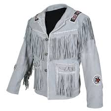 Bring out your cowboy inner side with this fabulous western leather jacket. Mens Western Leather Jackets With Fringe Promotions