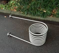 Stainless Steel Coil Heat Exchanger For Dutch Tub Wood Fired Hot Tub Heater Coils Hot Tub Outdoor Tub Diy Hot Tub