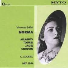 Vincenzo Bellini, Cesare Sodero, Zinka Milanov, Jennie Tourel, Frederick  Jagel, Norman Cordon, Thelma Votipka, Alessio De Paolis