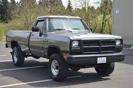 1993 Dodge Ram W250 Le 4x4 12 Valve 59l Cummins Diesel First Gen 105419 Miles For Sale Photos Technical Specifications Des Dodge Cummins Cummins Dodge Ram