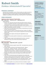Customized samples based on the most contacted it resumes from over 100 million resumes on file. It Specialist Resume Samples Qwikresume