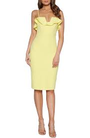 Bardot Rossa Frill Cocktail Dress Cocktail Dresses Online Dresses Nordstrom Dresses