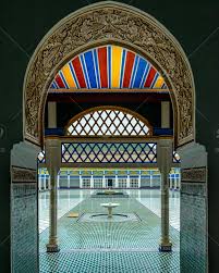 His intention was to build the greatest palace of its time. Colorful Wall Art In Bahia Palace Marrakesh Morocco Stock Photo Da8cf8ce 8515 4368 91dc 6e431ab34e77