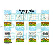 Pada abad 21 pendidikan telah mengalami pergeseran atau perubahan paradigma pendidikan, yaitu Banner Peraturan Kelas Abad 21 Pak21 Shopee Malaysia