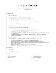 Here's an accounting clerk resume example made with our builder. Accounting Clerk Resume Examples 2021 Template And Tips Zippia
