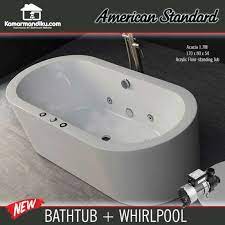 Acrylic pedestal harga bathtub freestanding bathtubs/oval tub/ce french bathtub. American Standard Bathtub Spa Acacia 1 7 M Whirlpool Set Jacuzzi Terbaru Agustus 2021 Harga Murah Kualitas Terjamin Blibli