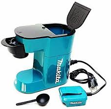 makita dcm500z machine a cafe a batterie 18 vpar makita 57 94 kaffeemaschine kaffemaschine camping kaffee