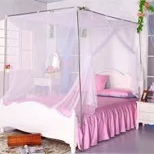 In the 1700's, specially made pillowcases were made to create decorative pillows with removable covers. 4 Poster Bed Canopy Functional Mosquito Insect Netting Fit Twin Twin Full Bunk Bed Full Queen And King Bed Walmart Com Walmart Com