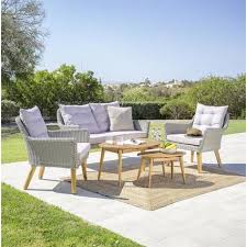 Loungegarnitur Brussel Grau Naturfarben Lounge Garnitur Lounge Und Haus Deko