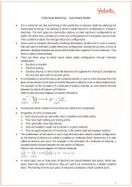 A single stick represents sharing of does it match your answer to (a)? Icse Class 10 Chemistry Chapter 2 Chemical Bonding Revision Notes