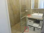Étanchéité douche à l'italienne