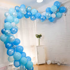 Blue & orange balloon arch for outdoor bar mitzvah blue & orange balloon arch. Diy Pack Balloon Garland Kit Balloon Arch Party Decorations Efavormart