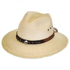Stetson Chambers Palm Leaf Straw Aussie Hat Straw Hats Aussie Hat Hats Leather Hats