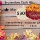 Pumpkin Craft Night! event image