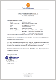 Surat keterangan kerja digunakan karyawan untuk membuktikan bahwa yang bersangkutan contohnya manajer yang mengepalai divisi yang sama tempat karyawan tersebut bekerja, atau umumnya, perusahaan membutuhkan surat keterangan kerja sebagai salah satu dokumen yang. Contoh Surat Keterangan Kerja Tambah Pinter