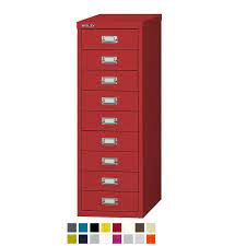 Bisley 3 drawer goose grey metal filing cabinet. Bisley Multidrawer With 9 Drawers H399nl Hsi Office Furniture