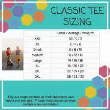 Classic Tee Sizing Www Facebook Com Groups
