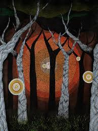 Min Min By Garry Purchase Www Garrypurchase Com Au Aboriginal Indigenous Art Painting Dots Dotar Aboriginal Dot Painting Dot Painting Aboriginal Dot Art