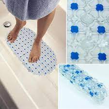 Küvet i̇çi kaydırmaz gri primanova * duşakabin zemininde kullanılır * altındaki tapalar ıslak zeminde kaymayı önler * ürün ölçüleri:55 x 55 cm * standart renkler:beyaz,gri,şeffaf,kahverengi,şeffaf mavi. Anka Cok Amacli Banyo Icin Kaydirmaz Paspas 63x36cm Fiyati