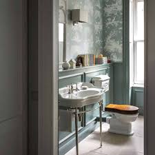Photo of a small modern wet room bathroom in london with light wood cabinets, a wall mounted toilet, porcelain tiles, grey walls, porcelain flooring, concrete worktops, grey floors and an open shower. Bathroom Trends 2021 Top 14 New Ideas To Use In Your Interior